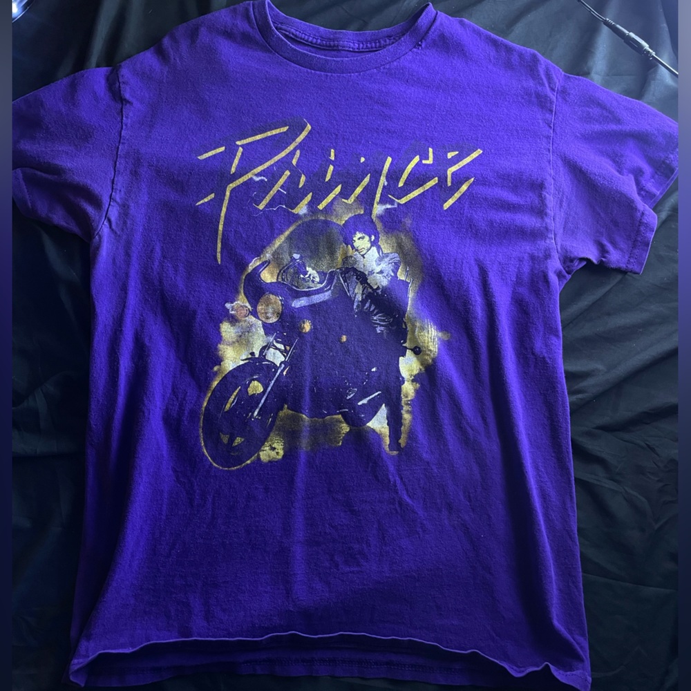Prince Purple Graphic  T-Shirt